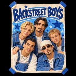 Плакат · Backstreet Boys