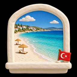 Окно в Чешме — пляж Ilıca